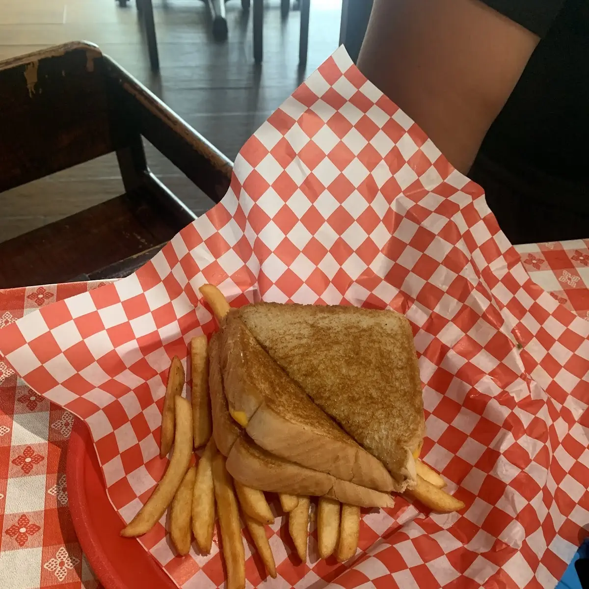 Kiddie Grilled Cheese Sandwich Combo