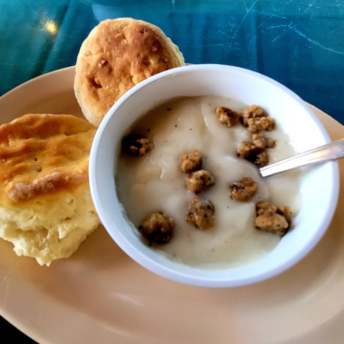 Sausage Gravy Biscuits