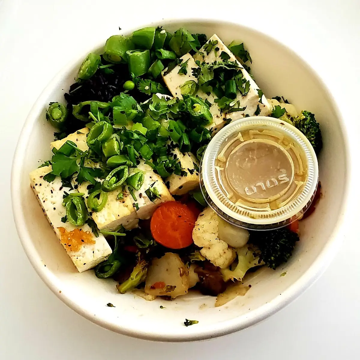 Green Curry Tofu Bowl