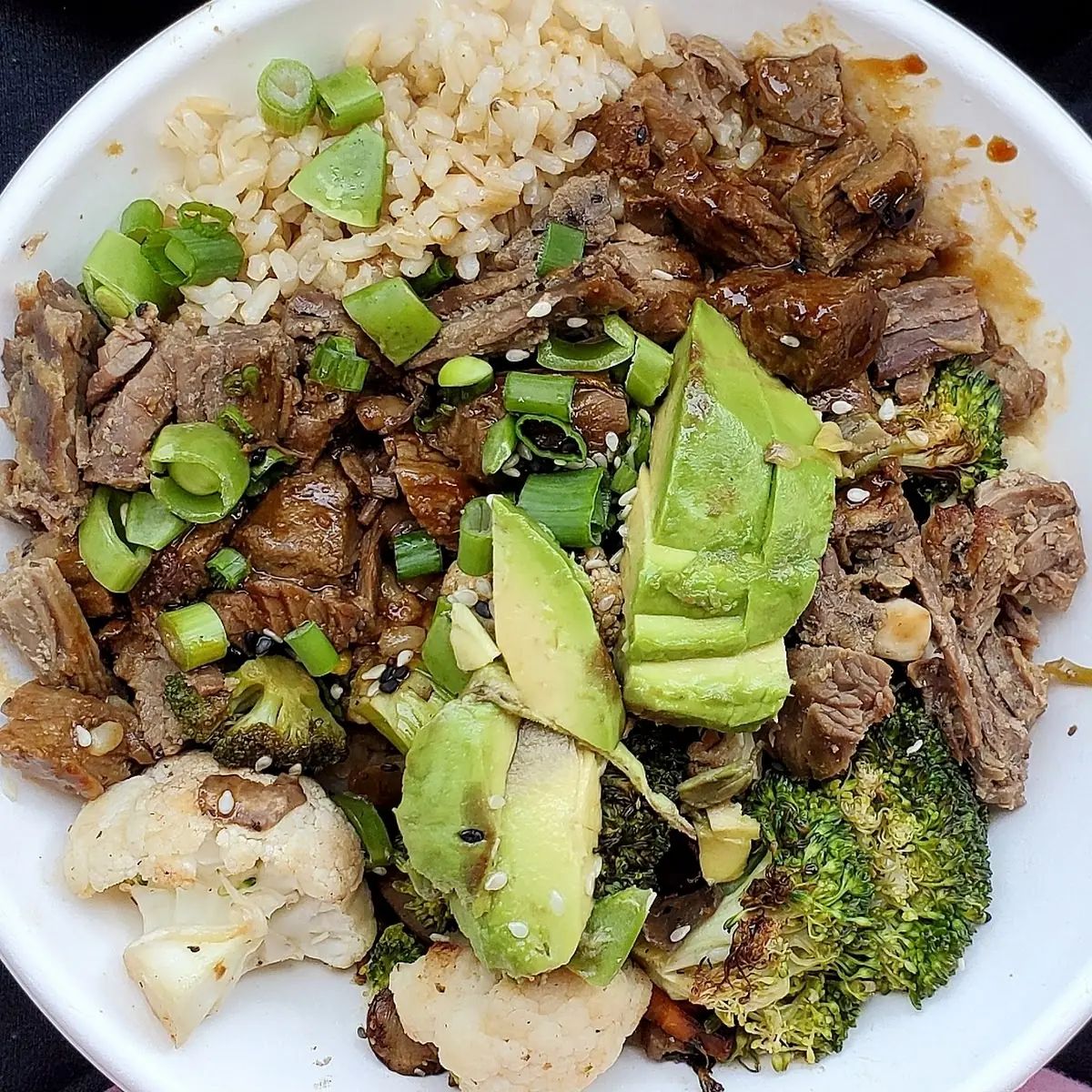 Sweet Soy Sesame Steak Protein Bowl