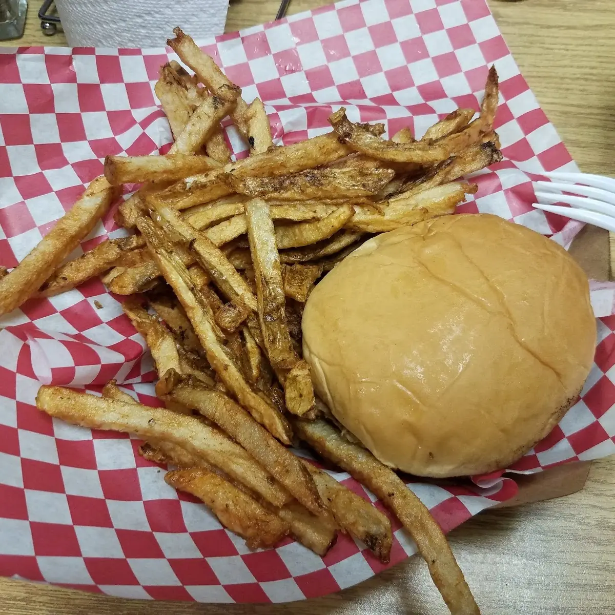 BBQ Pulled Pork with Fries