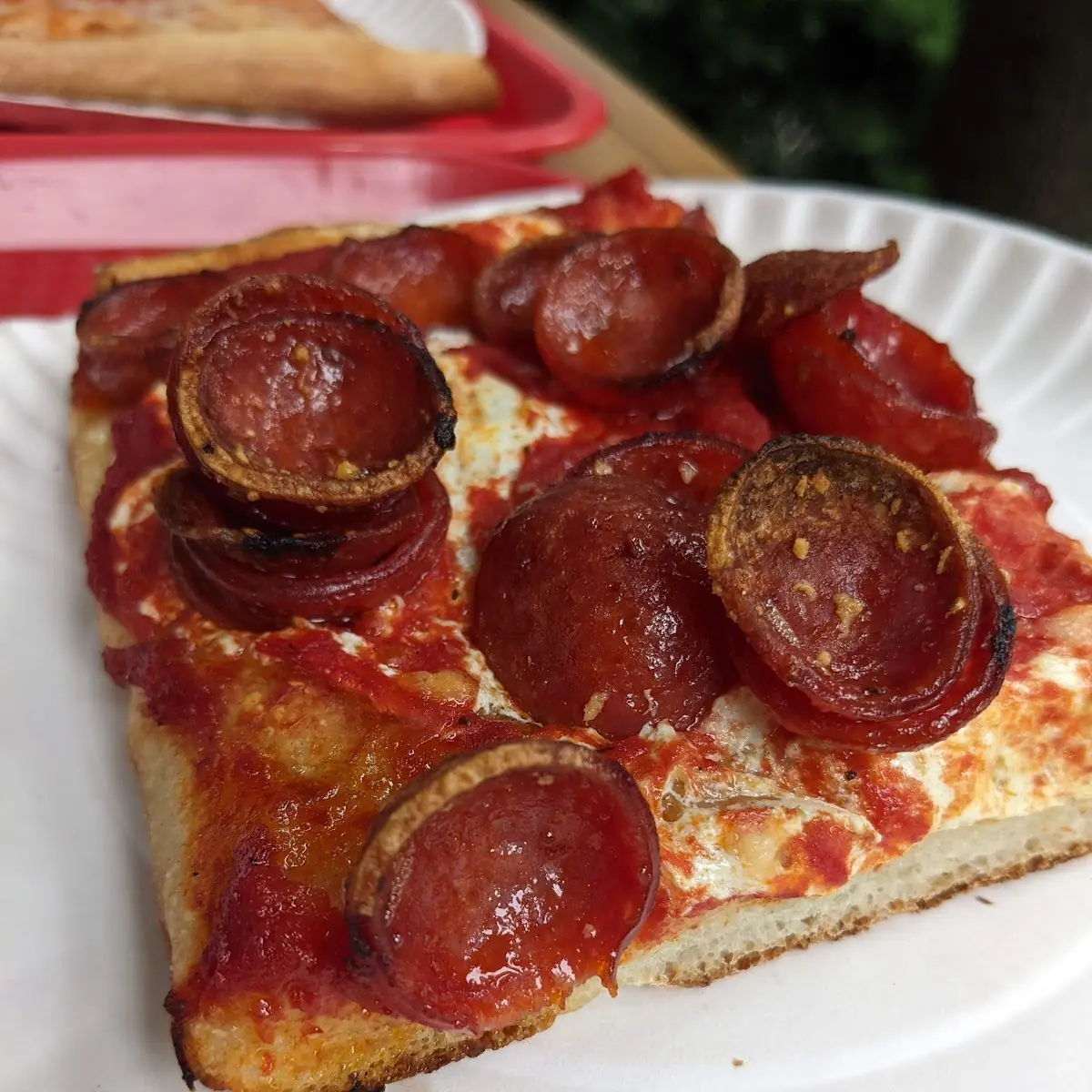 Pepperoni Sicilian Pizza