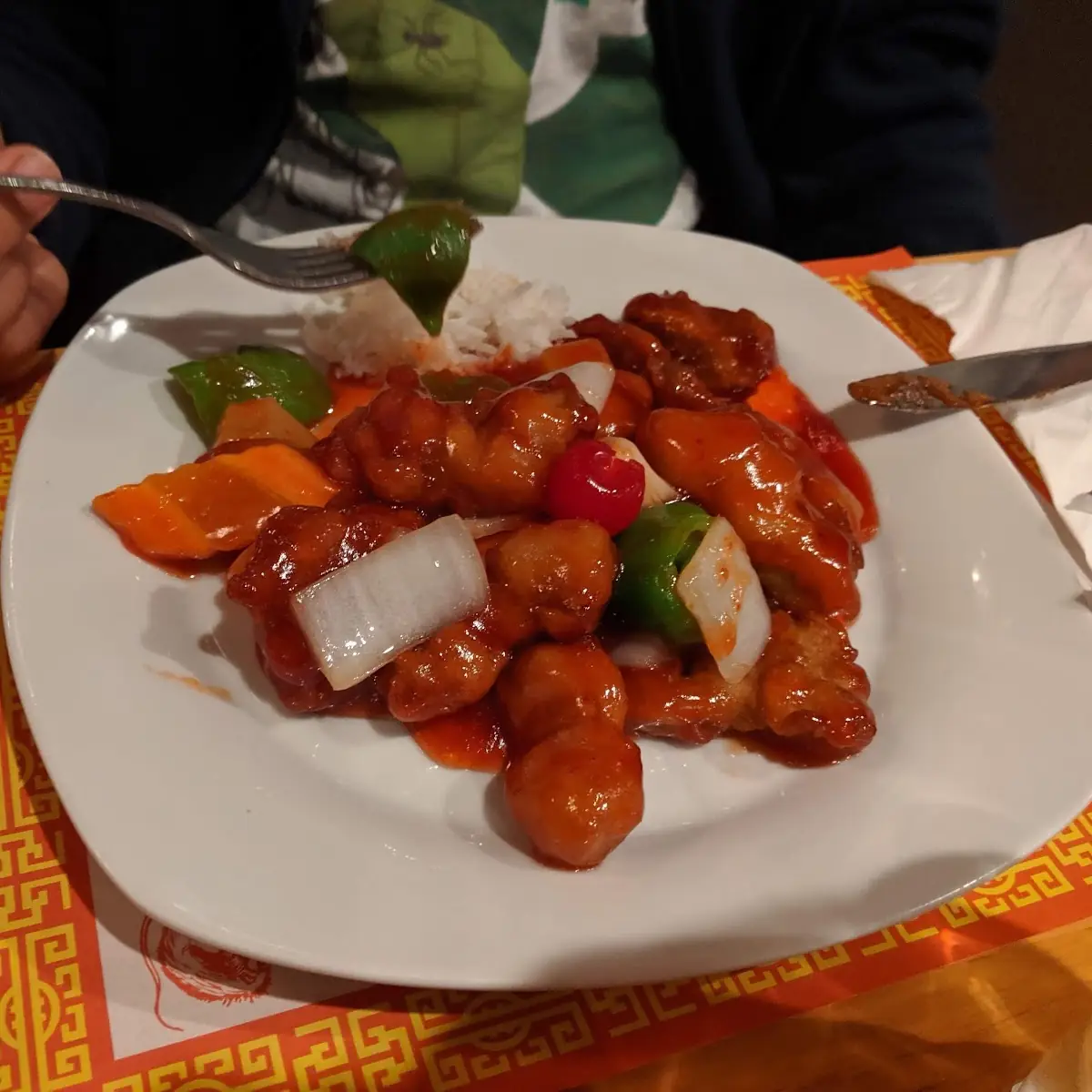 Sweet & Sour Chicken or Pork