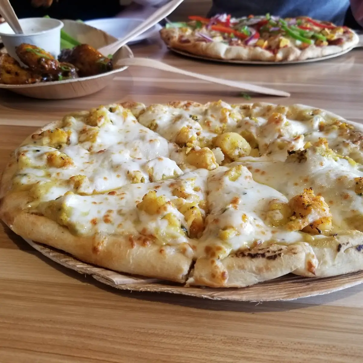 Coconut Shrimp Signature Pizza