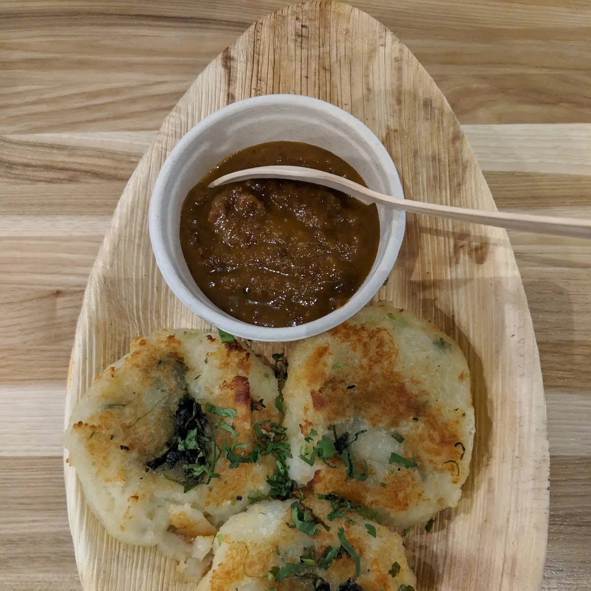 Stuffed Potato Cakes