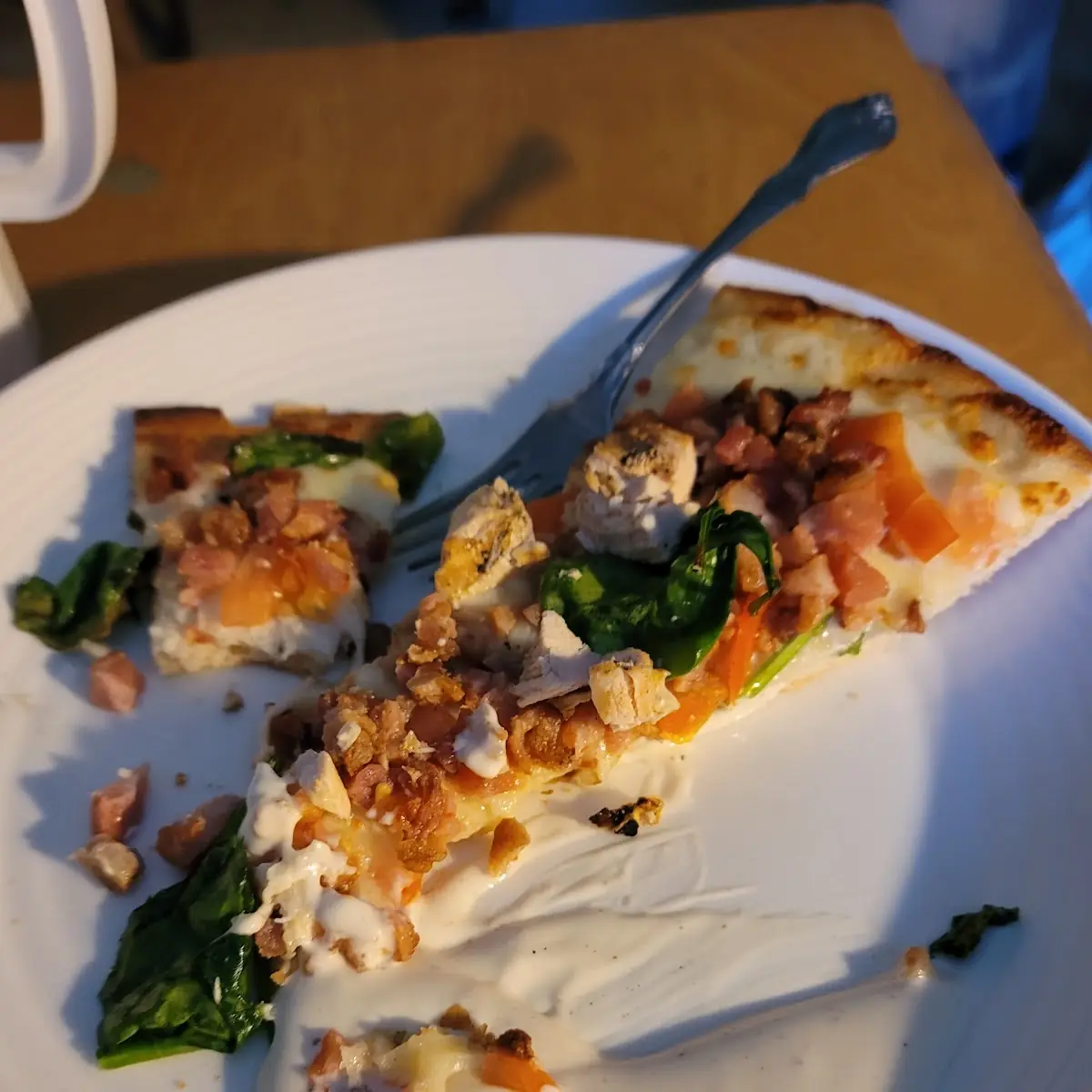 Chicken Bacon Ranch Pizza