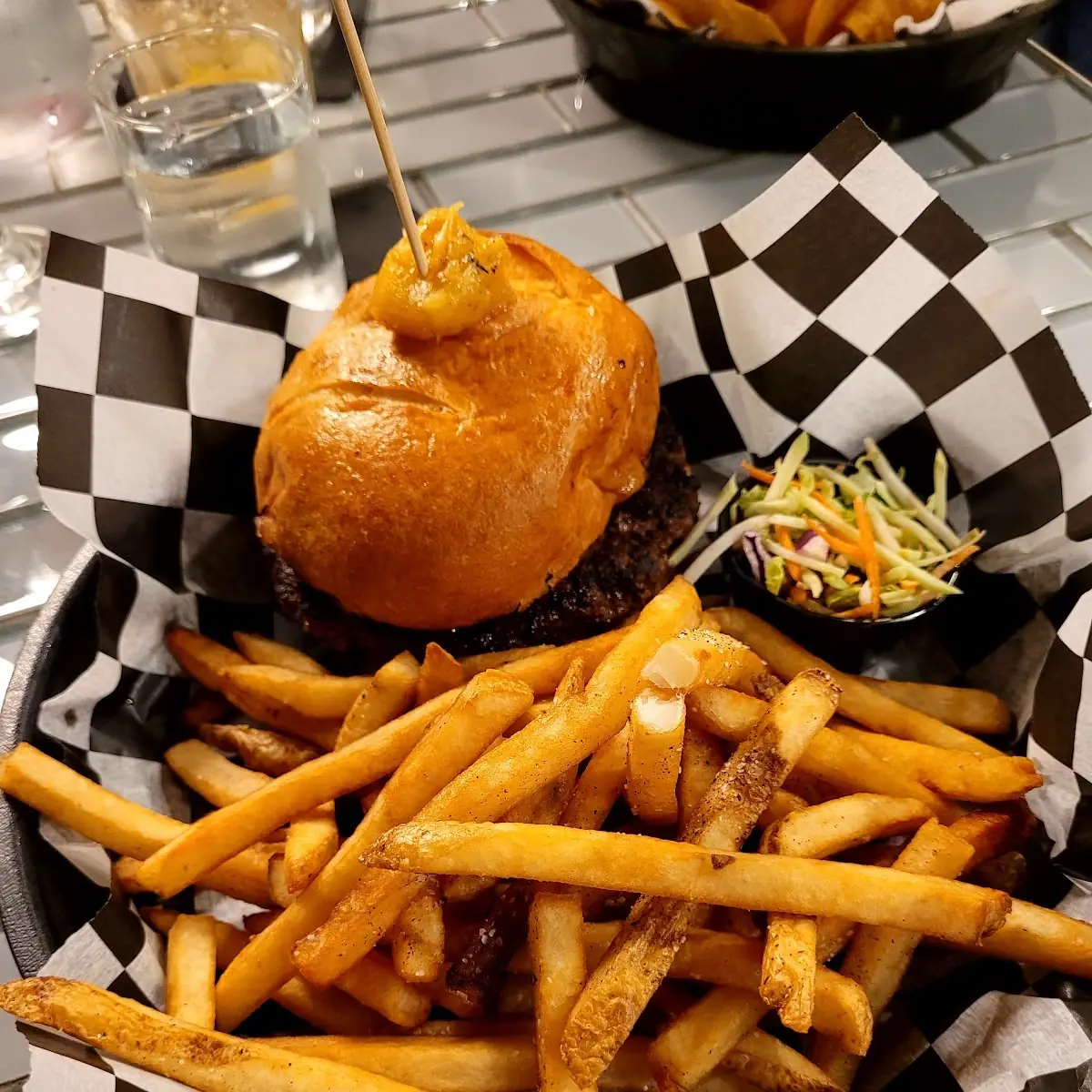 Pineapple Cheese Burger