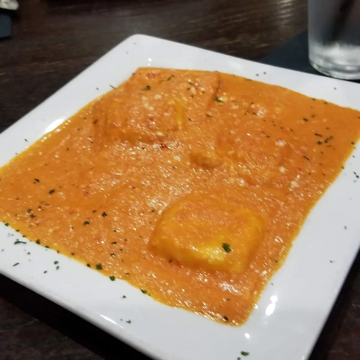Crab and Lobster Ravioli