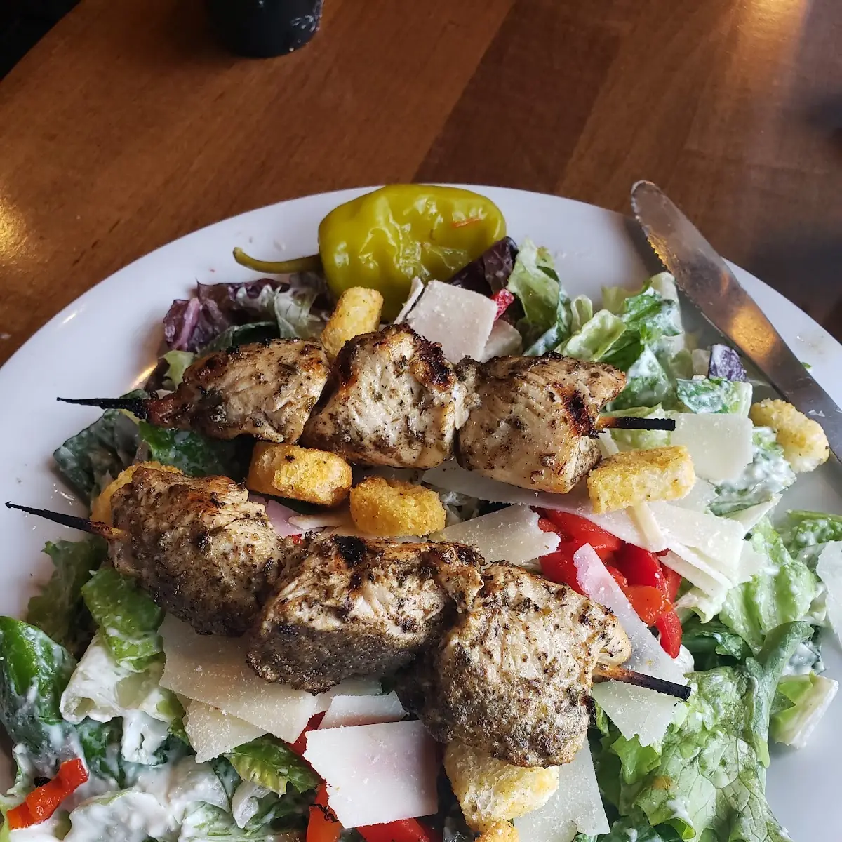 Caesar Salad with Grilled Chicken
