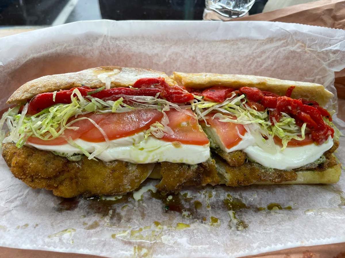 Chicken Pesto Sandwich
