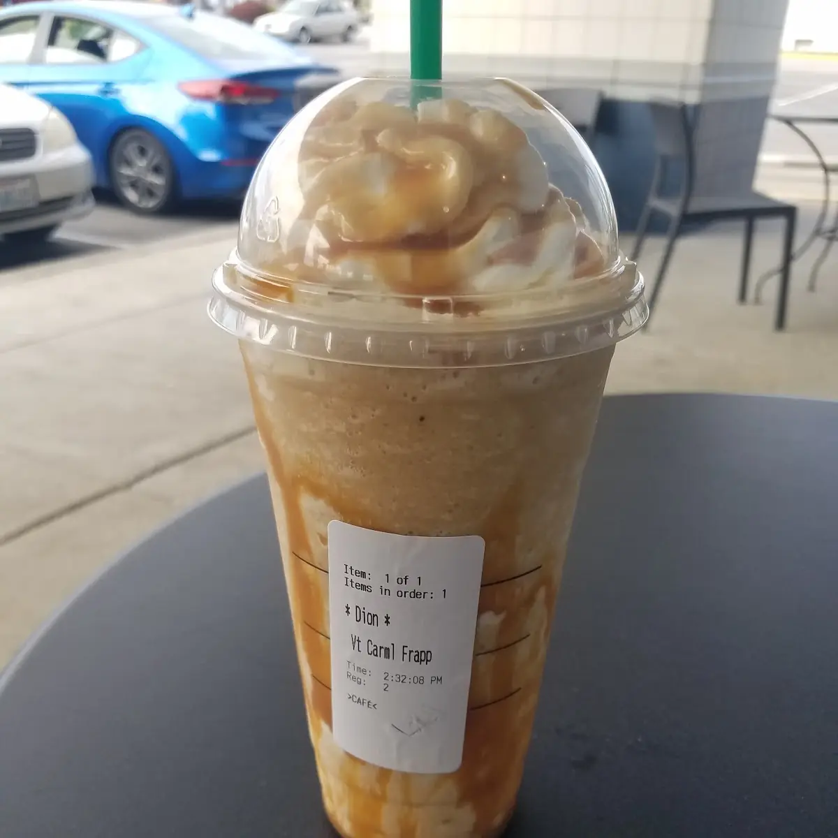 Caramel Frappuccino Blended Beverage