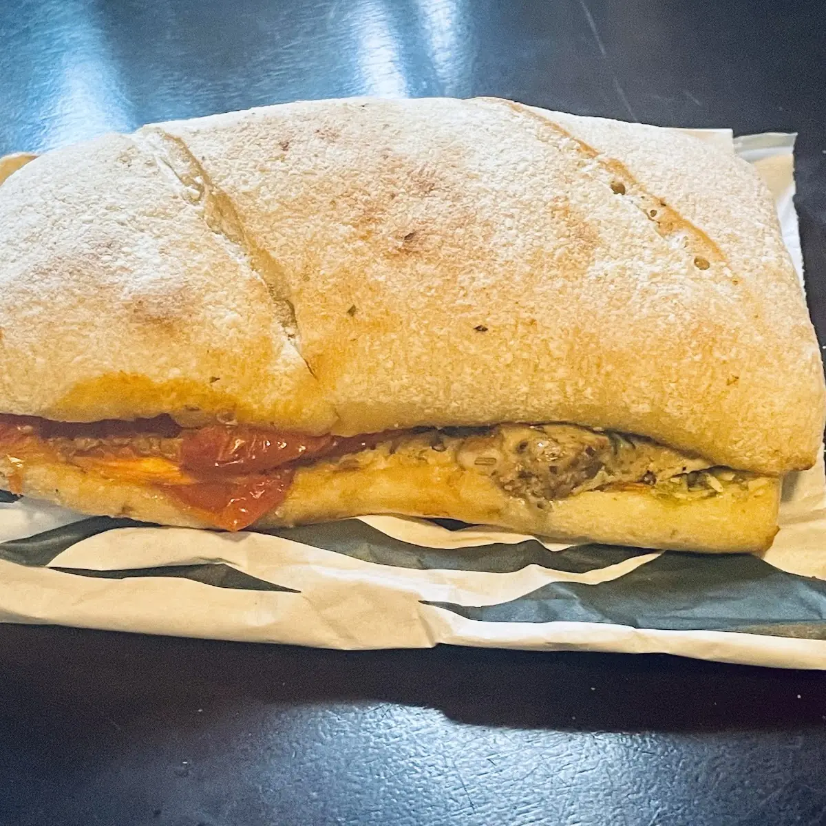 Chicken Caprese Panini