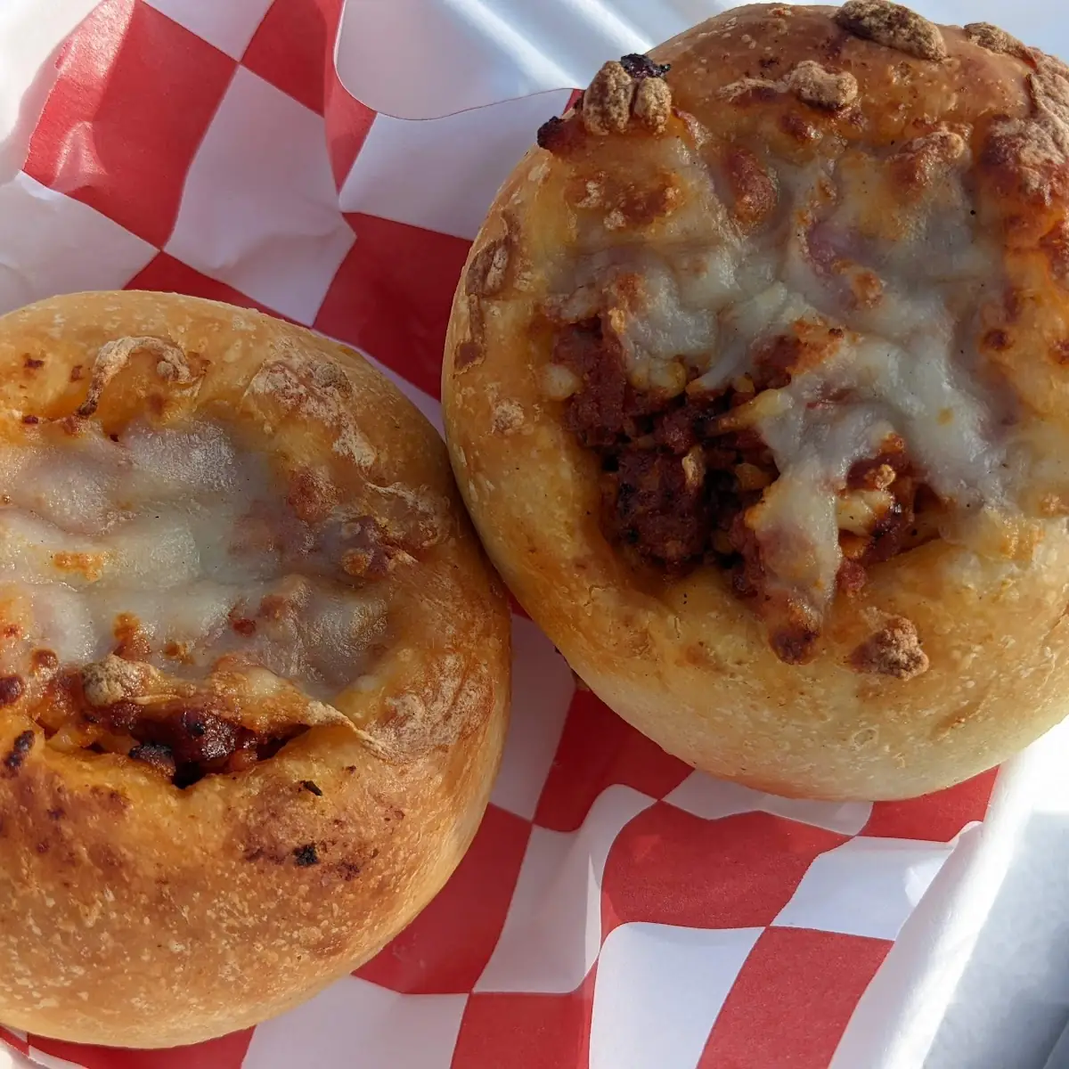 Kolache Pepperoni Pizza