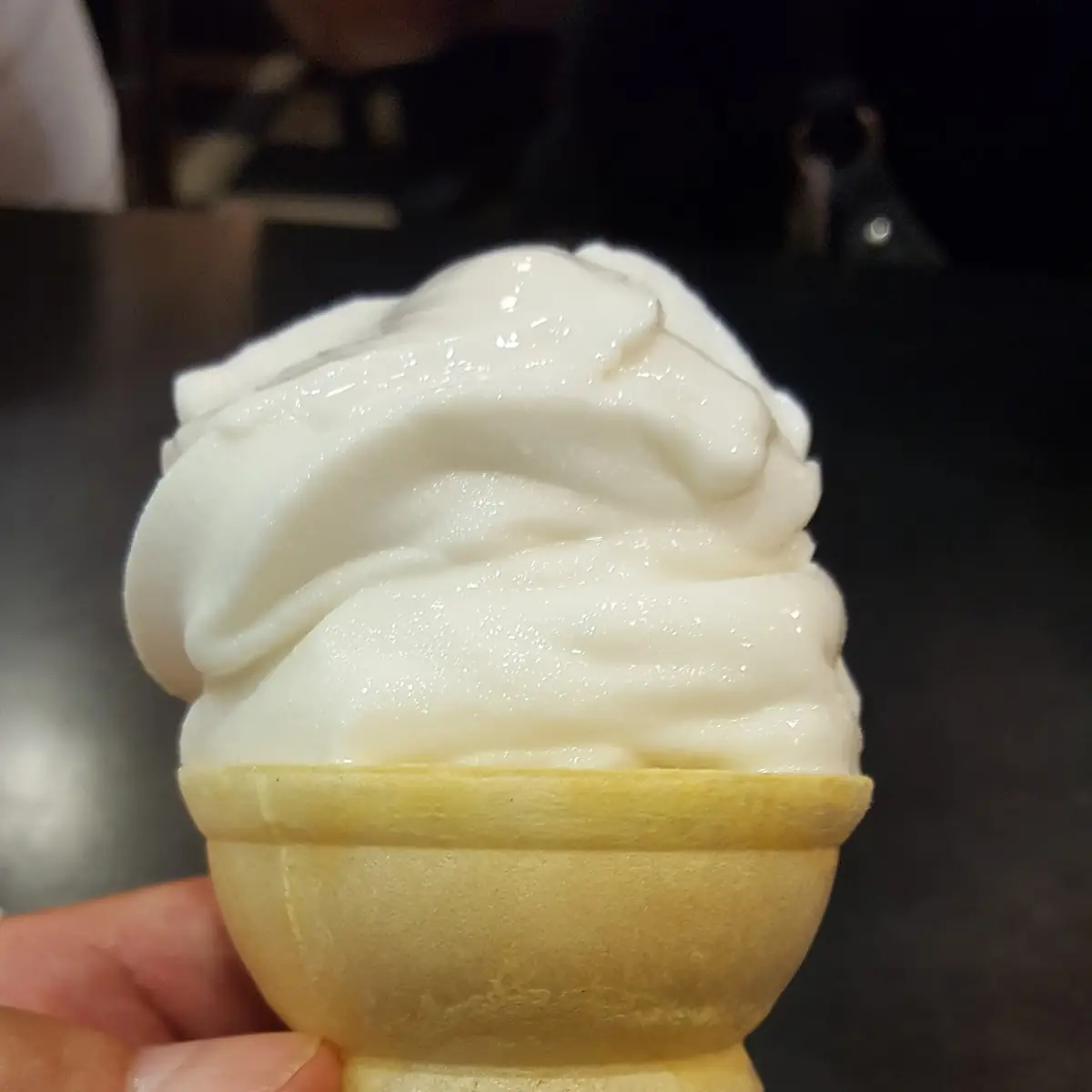 Vanilla Ice Cream Cone