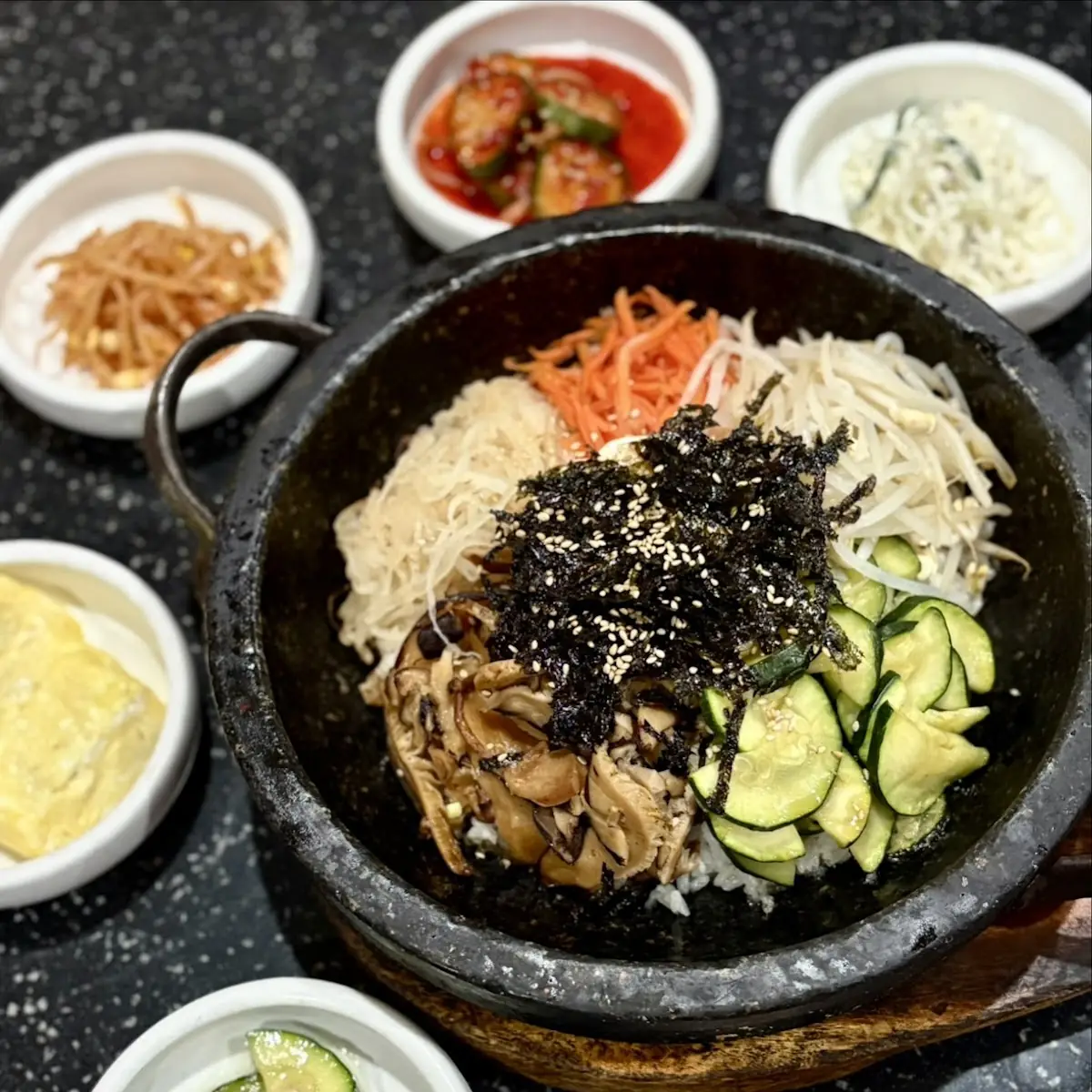 Hot Stone Plate Bibimbap W