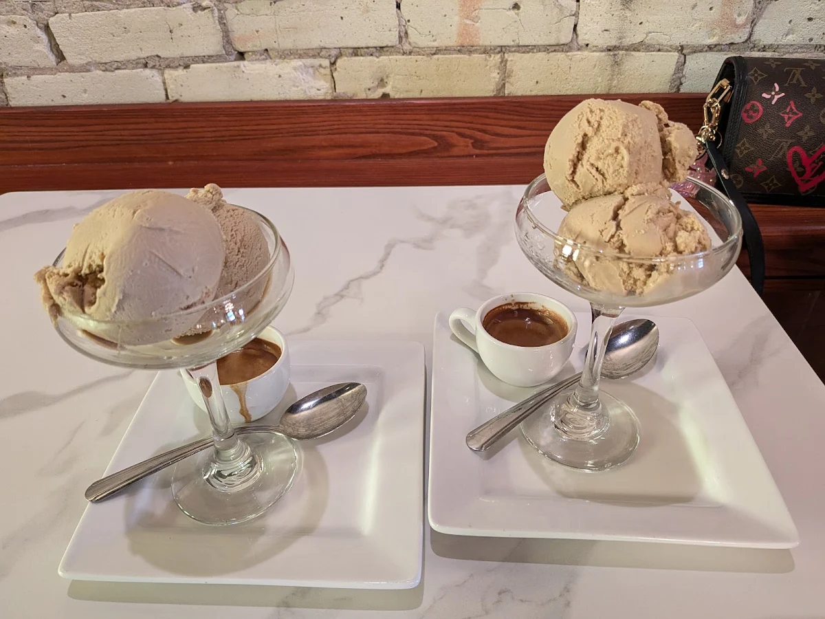 Affogato with Salted Caramel