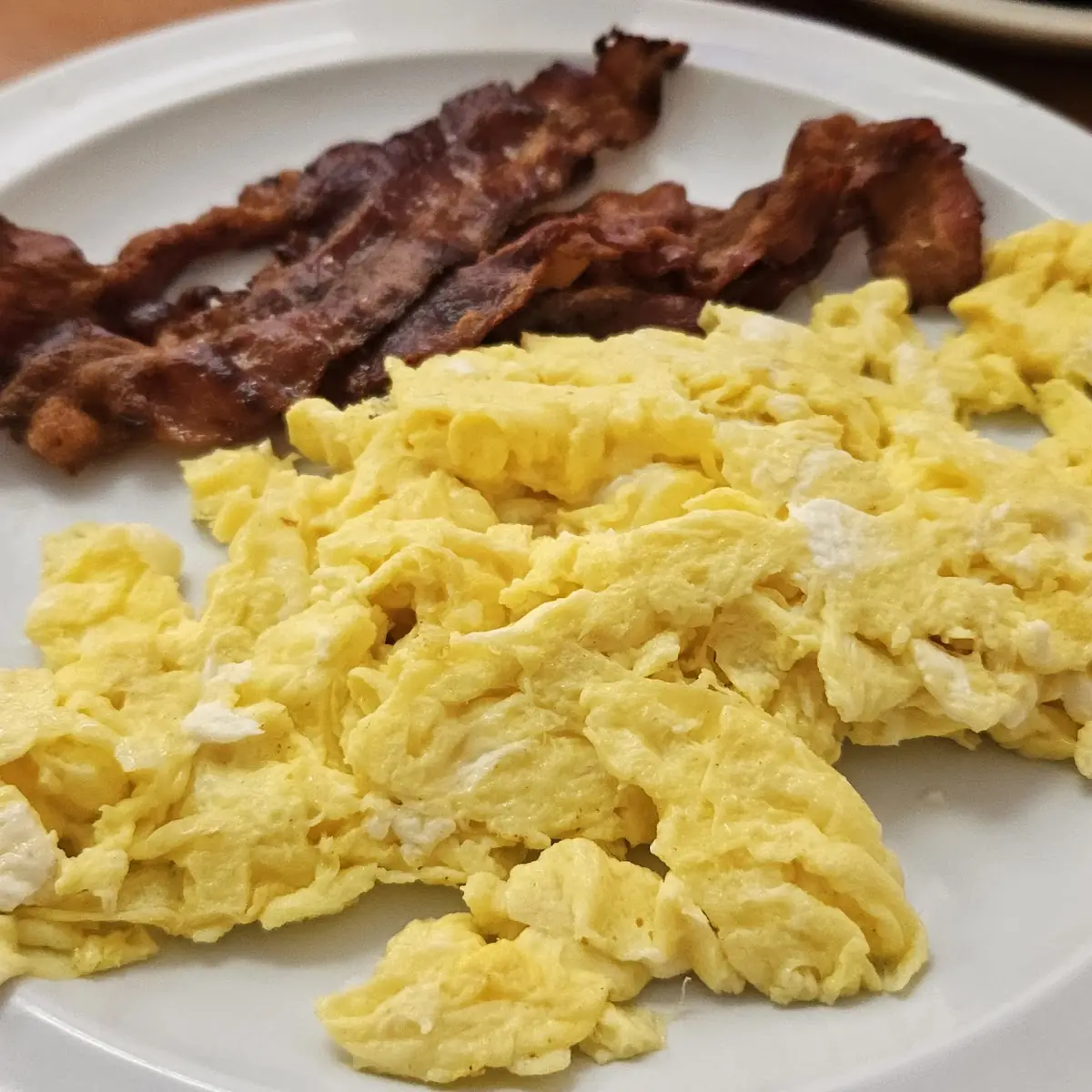 Scrambled Eggs and Bacon
