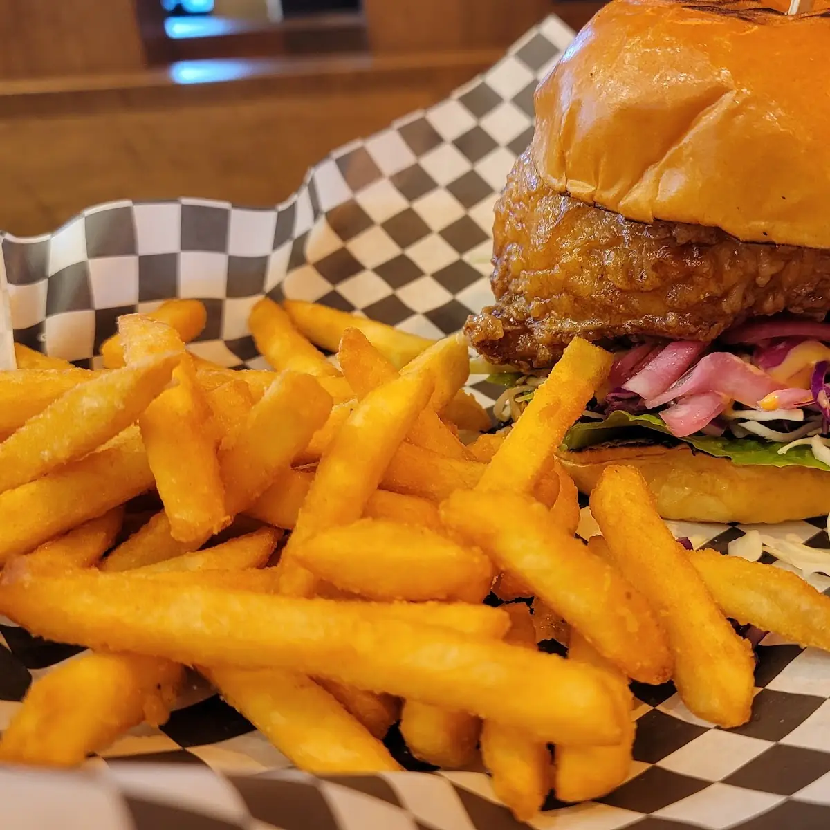 Seoul Chicken Sando with Soy Garlic Sauce