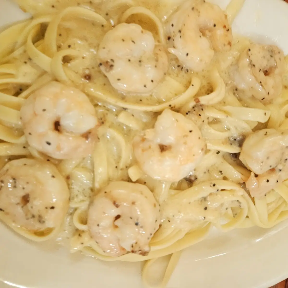 Shrimp Alfredo