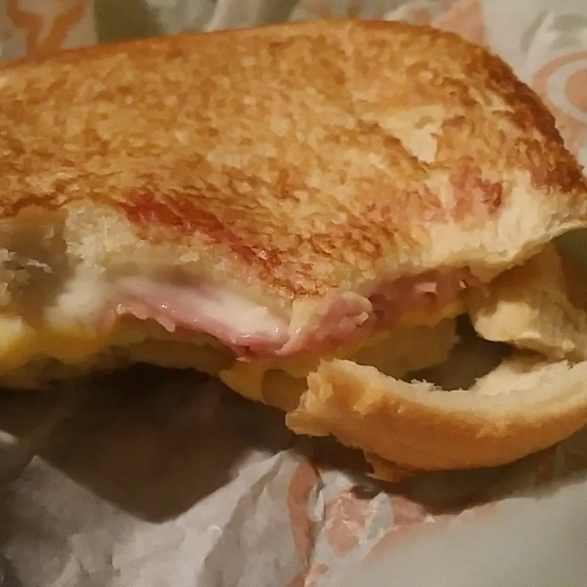 Ham and Cheese Sandwich