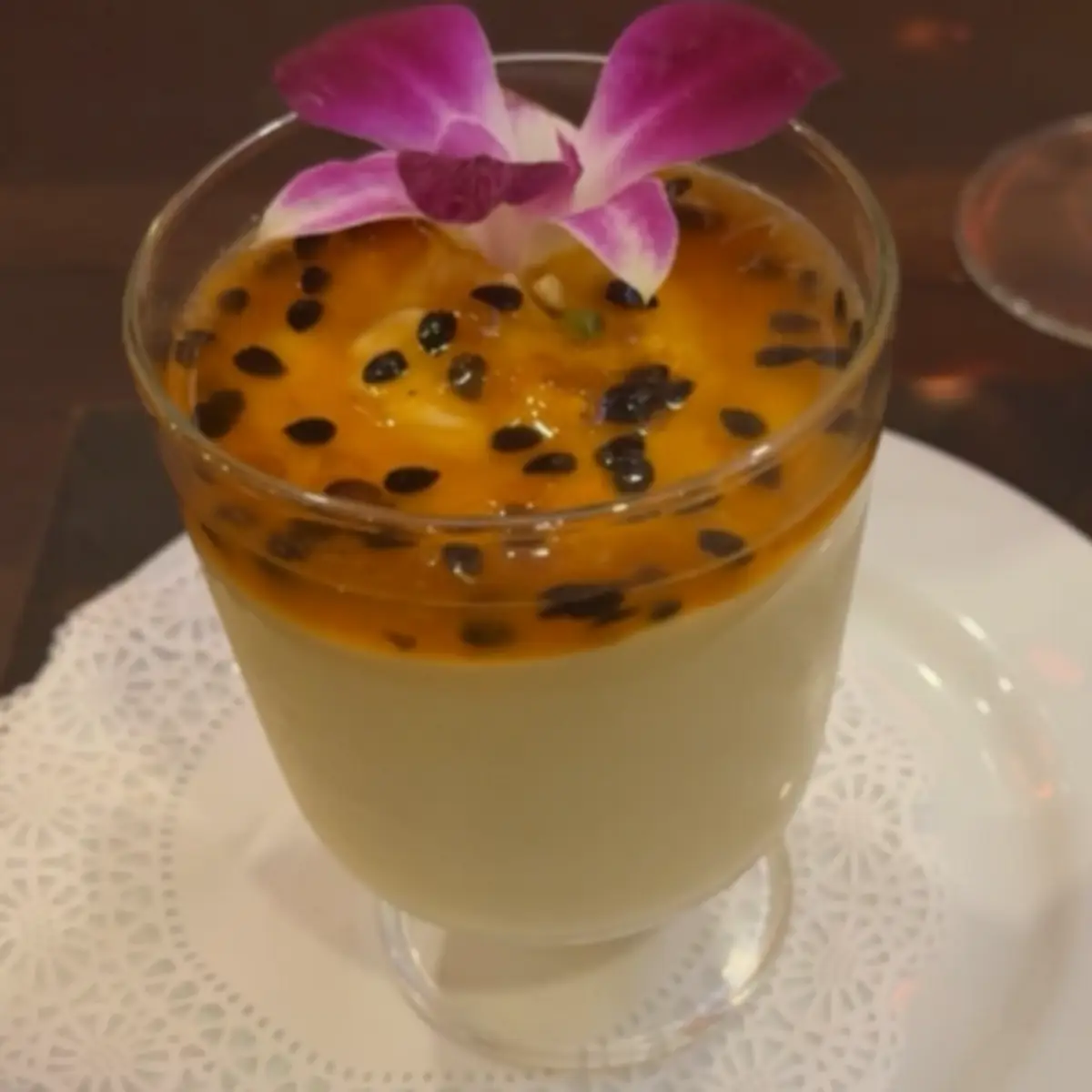 Passion Fruit Mousse