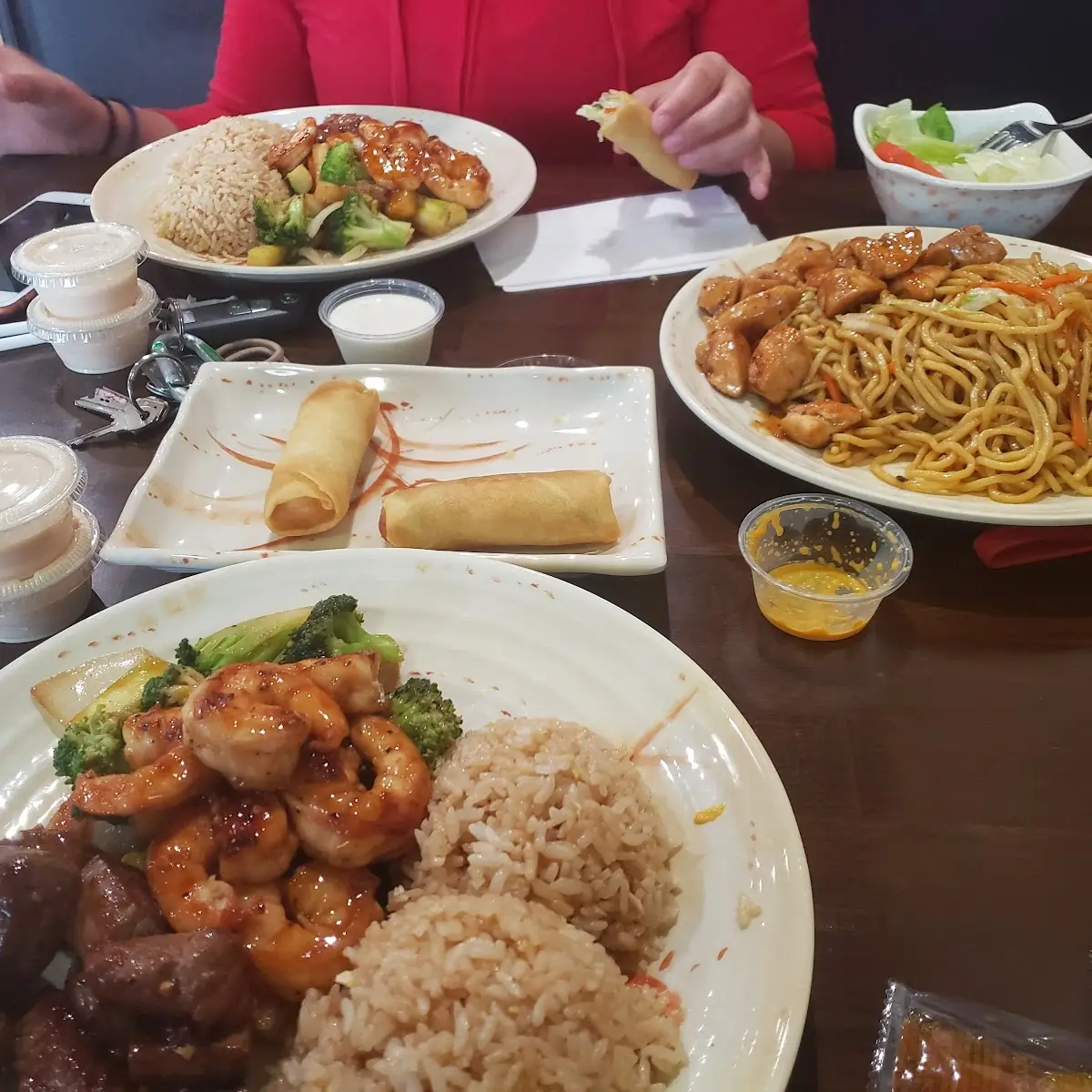 Hibachi Steak and Shrimp