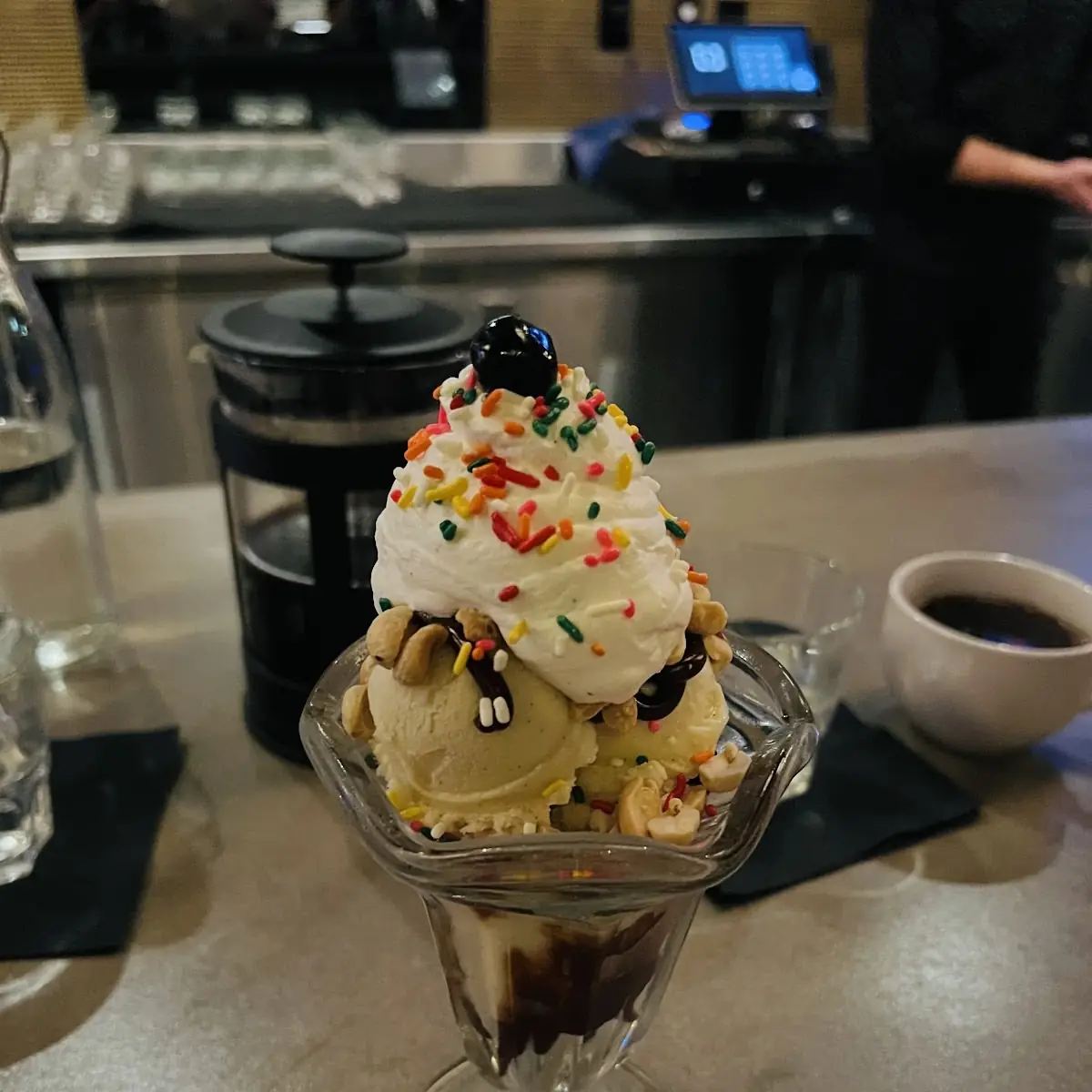 Sundae with Chocolate Fudge