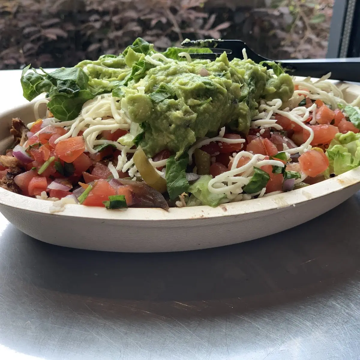 Chicken Burrito Bowl with Guac
