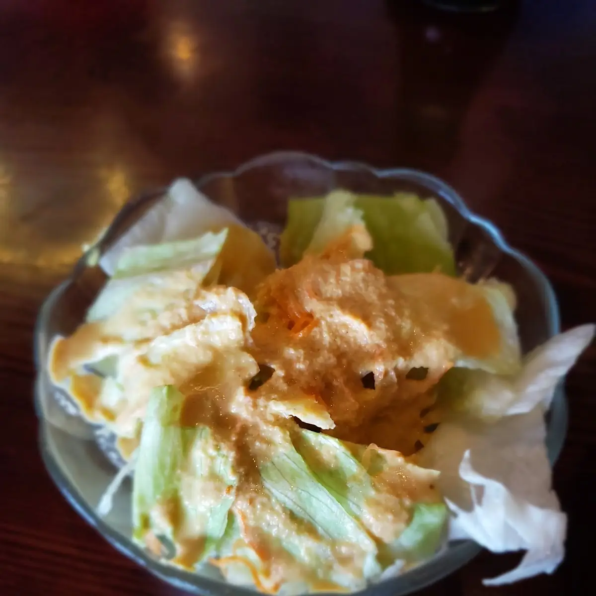 Side Salad Ginger Dressing