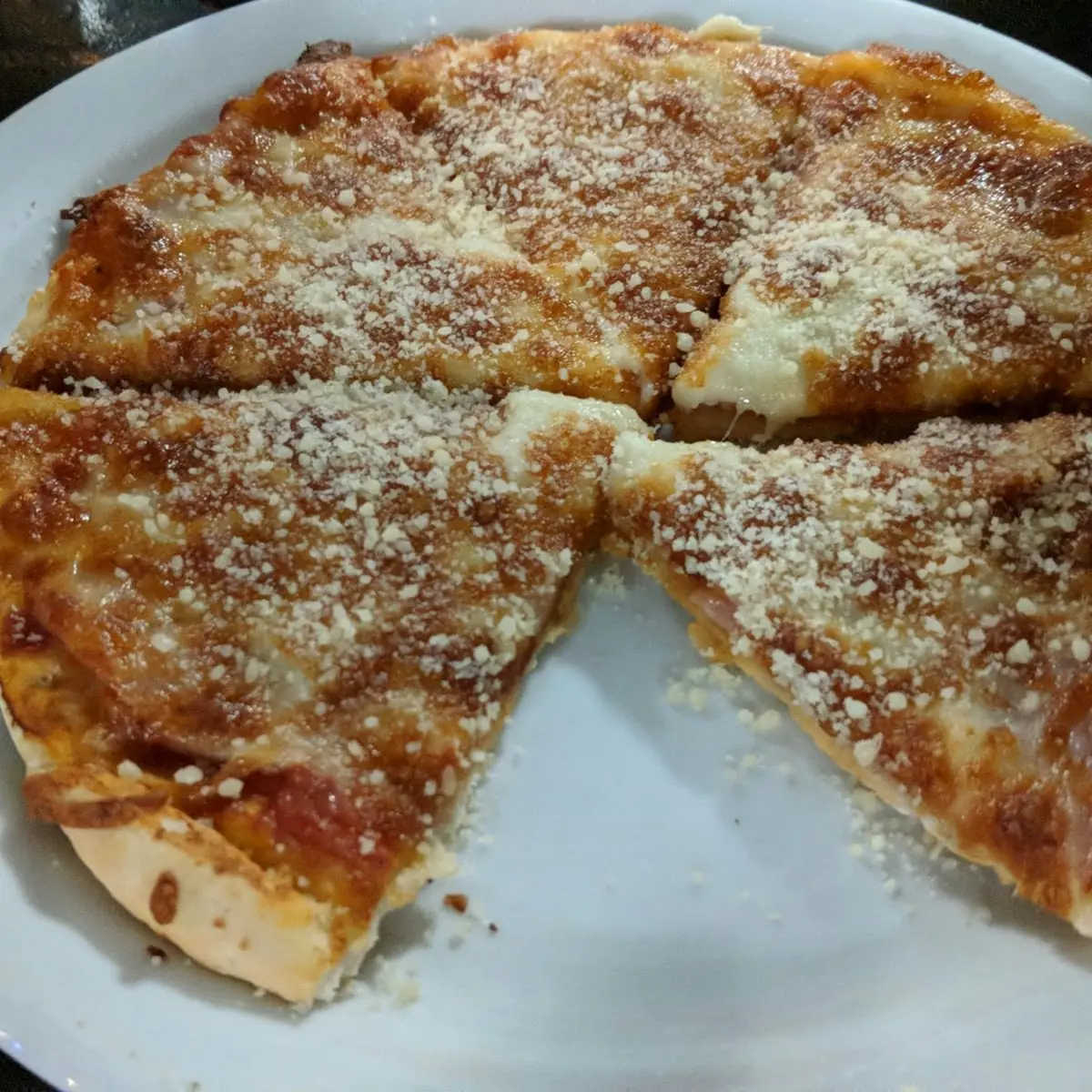 Canadian Bacon Personal Pizza