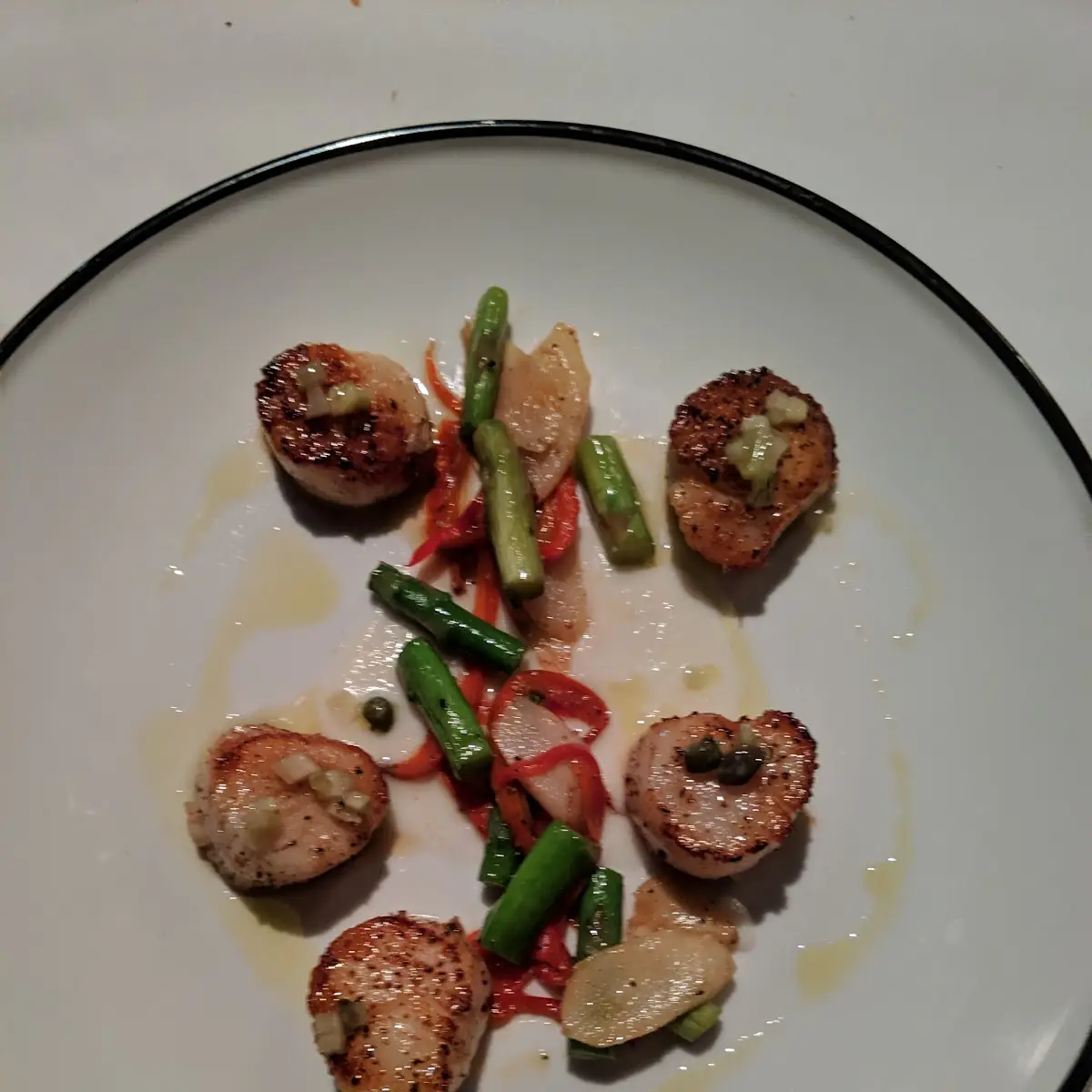 Pan Seared Scallops