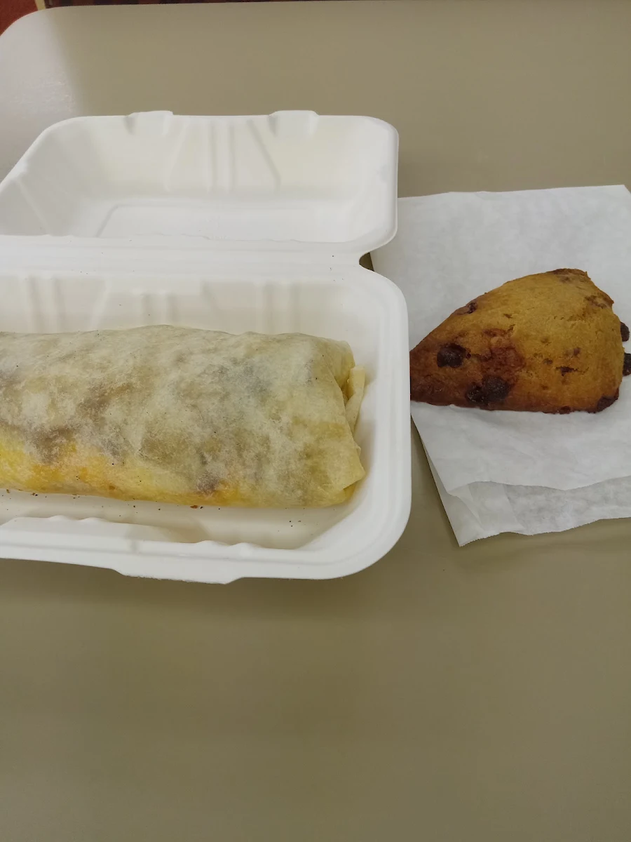 Chorizo Burrito Scone