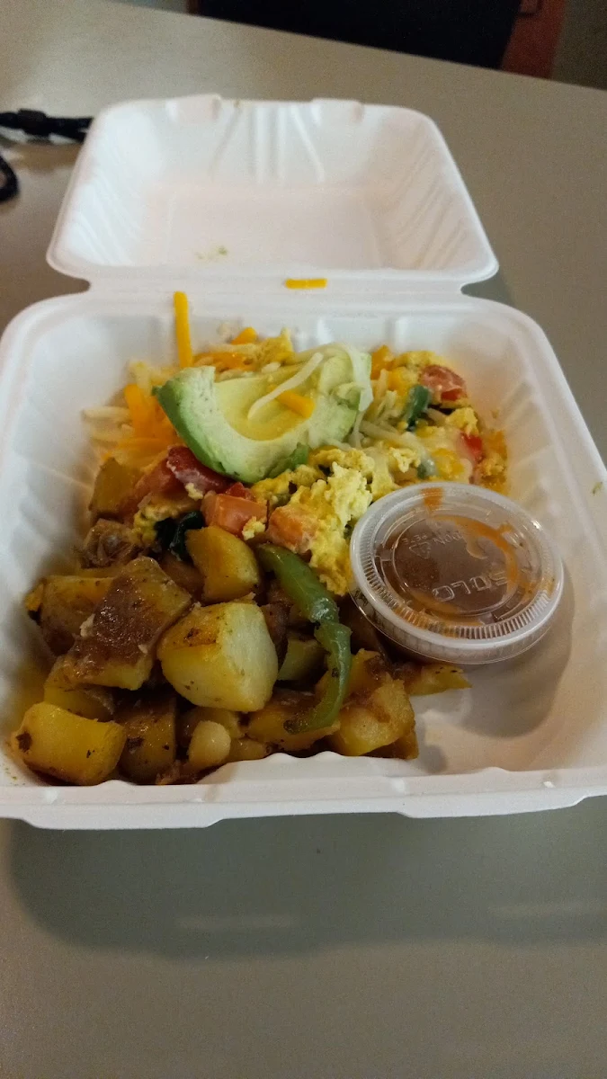 Egg Scramble with Home Fries