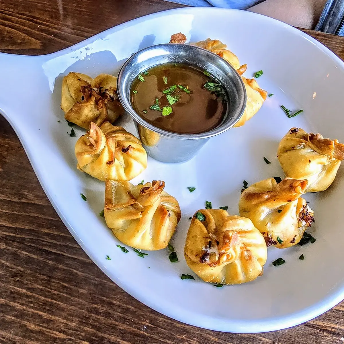 Goat Cheese Dumplings