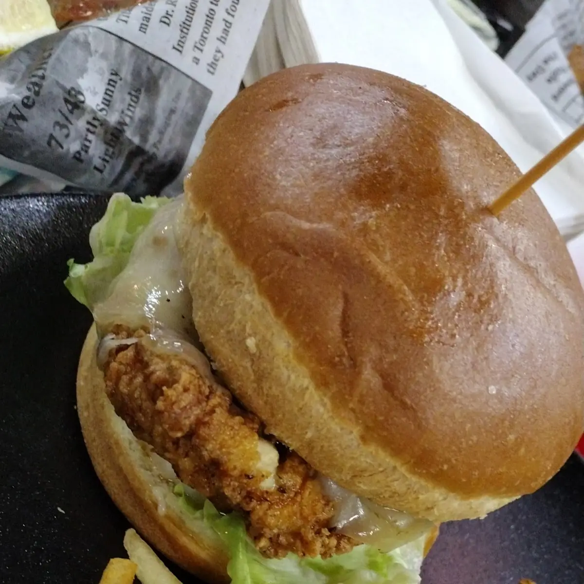 Cabertooth Chicken Sandwich