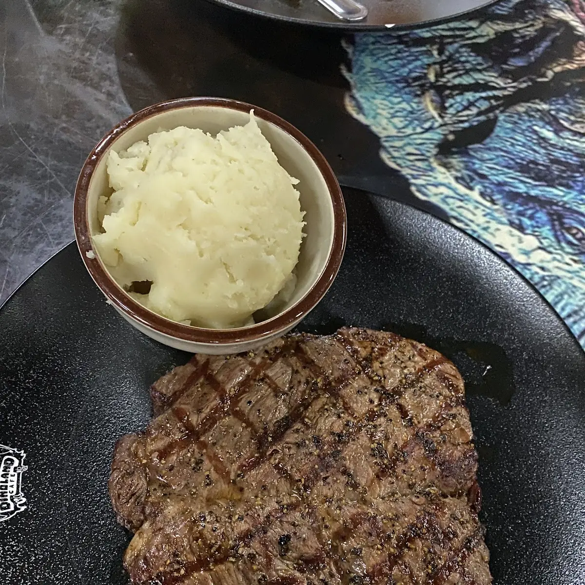 Steak and Mashed Potatoes