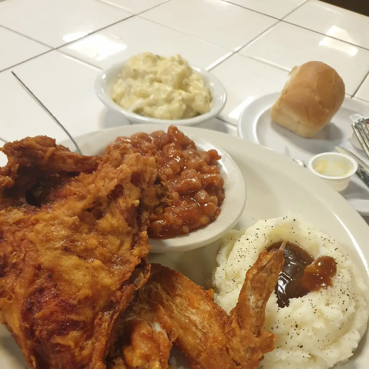 Fried Chicken Dinner