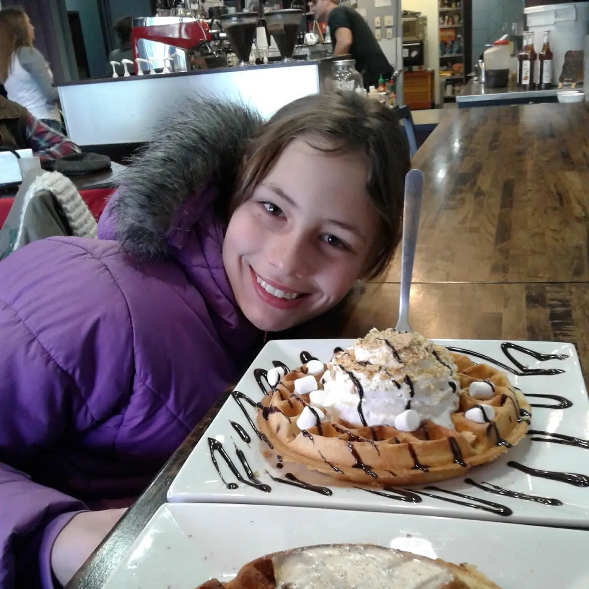Cinnamon Roll Waffle