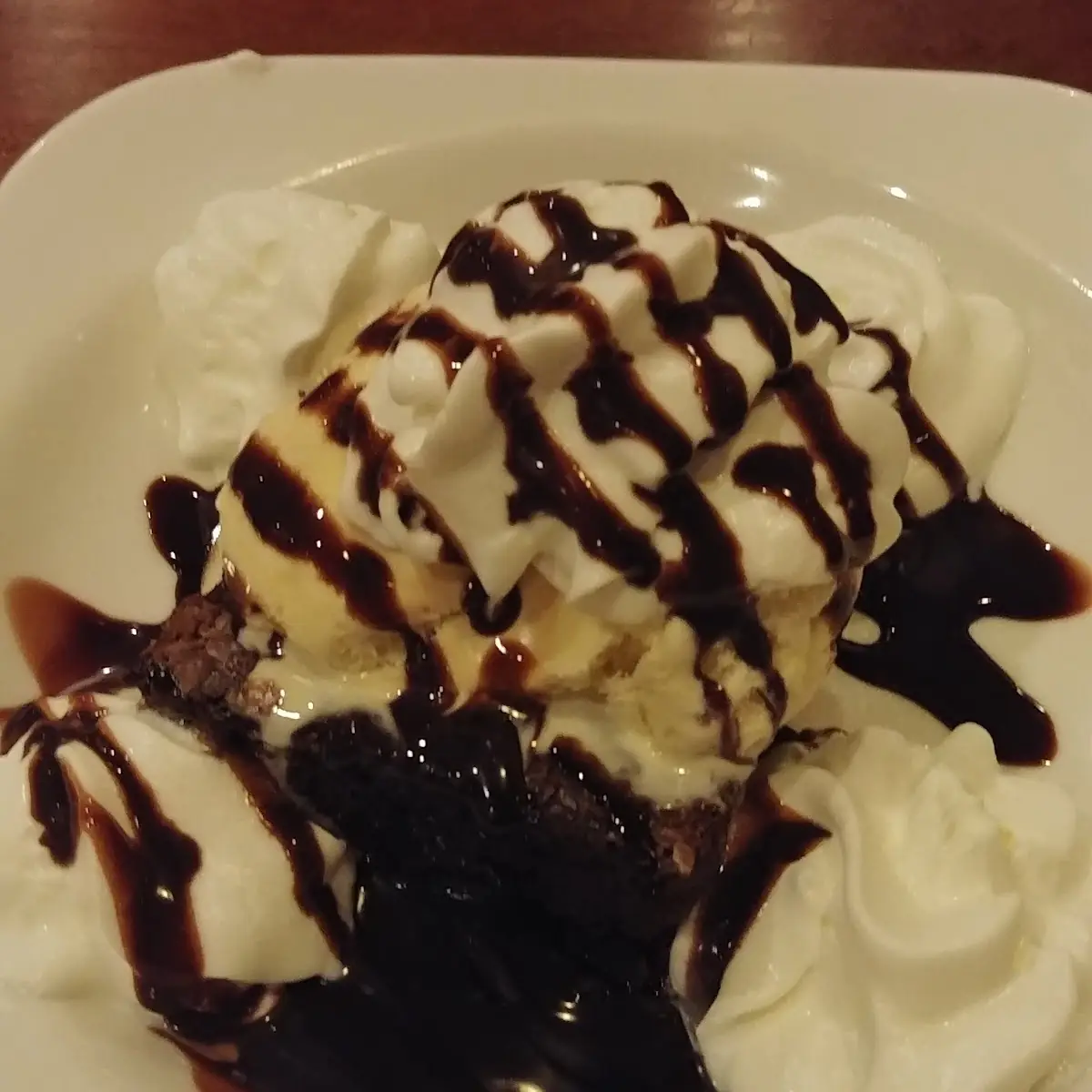 Brownie Sundae