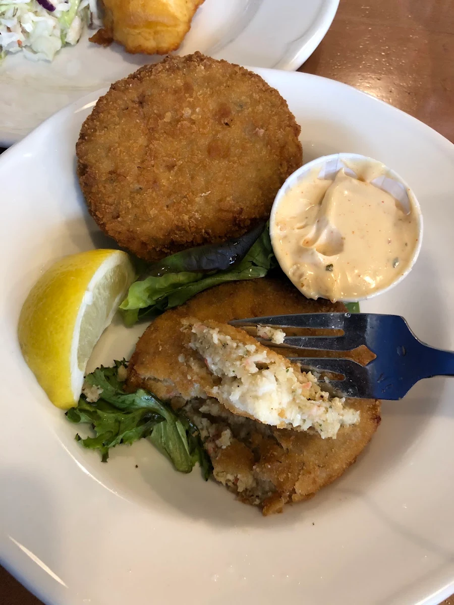 Crab Cake, Dave's Fish & Chips