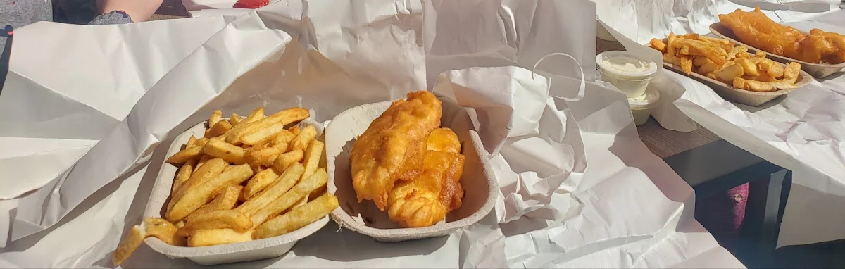 Halibut Fish and Chips, Dave's Fish & Chips