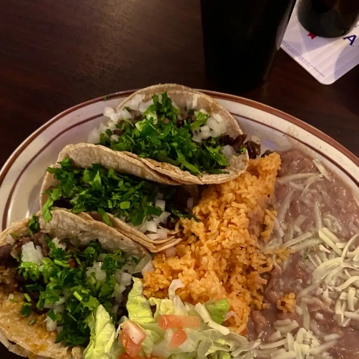 Tacos Con Carne Asada