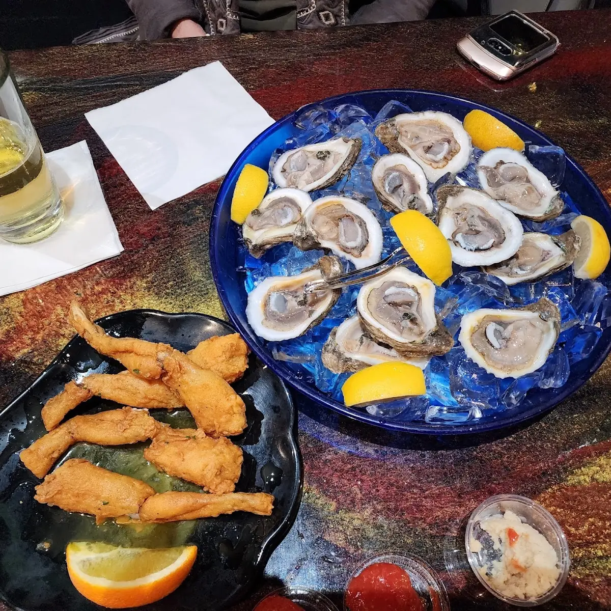 Raw Oysters on the Half Shell