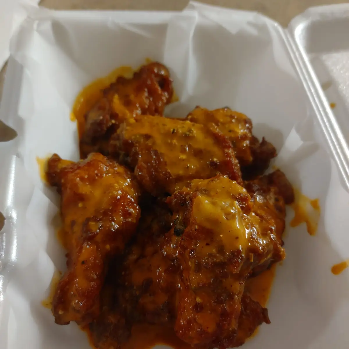 Spicy Parmesan Chicken Wings