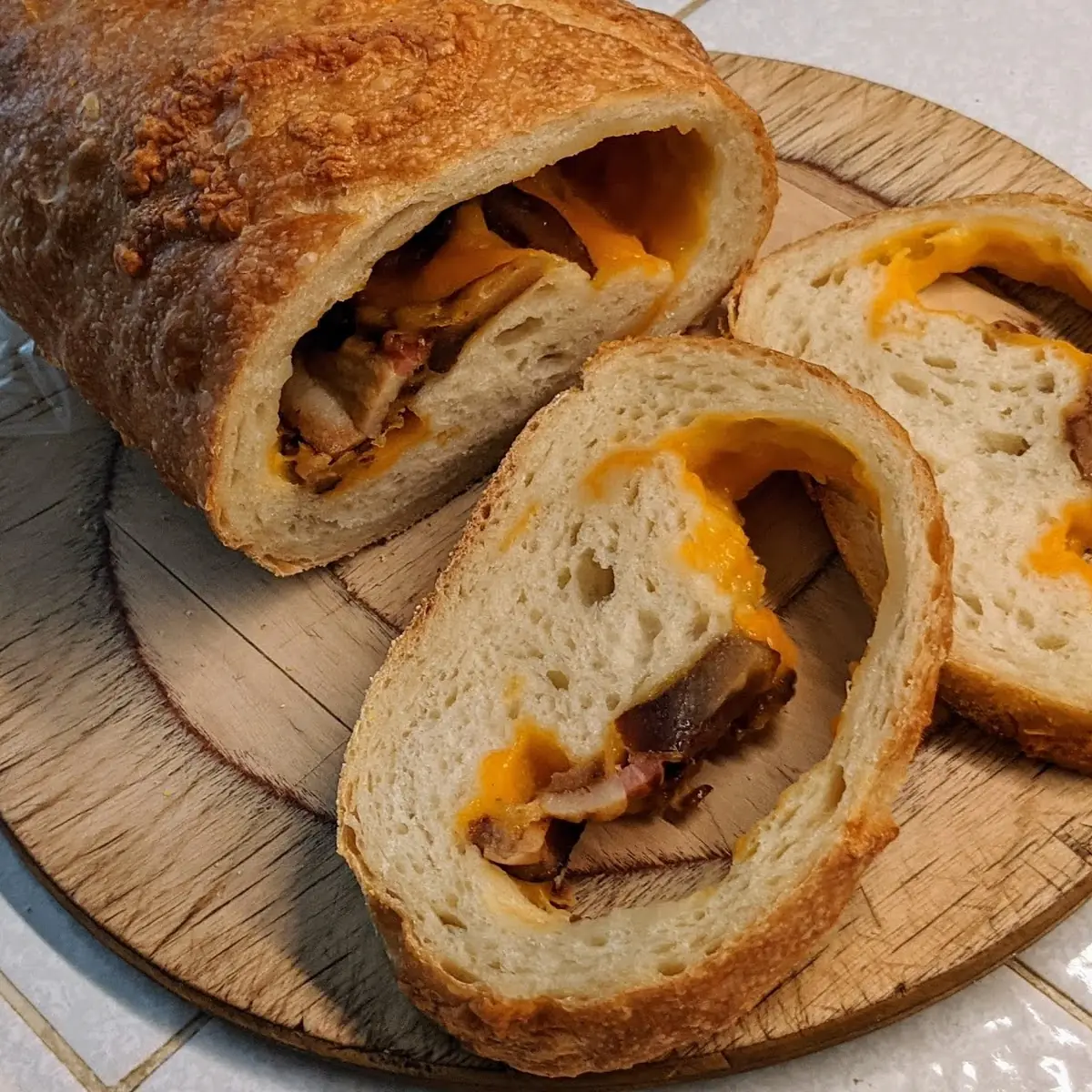 Bacon Cheddar Sourdough
