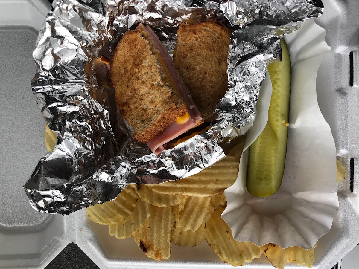 Simple Ham and Cheese Panini