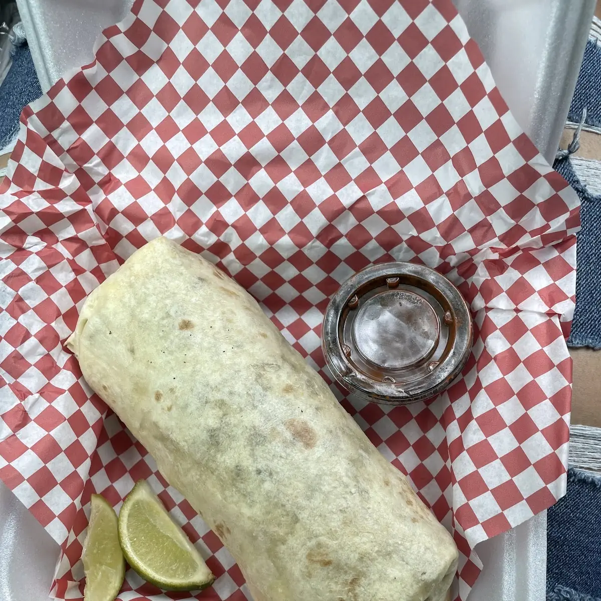 Pollo Asado Burrito