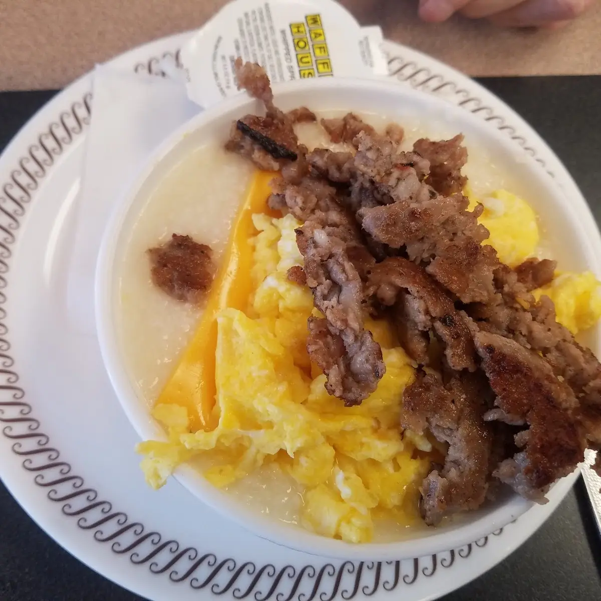 Sausage Egg and Hash Brown Bowl
