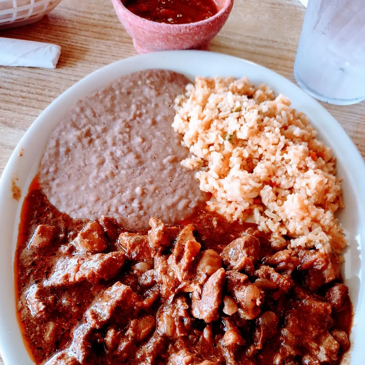Carne Guisada Plate