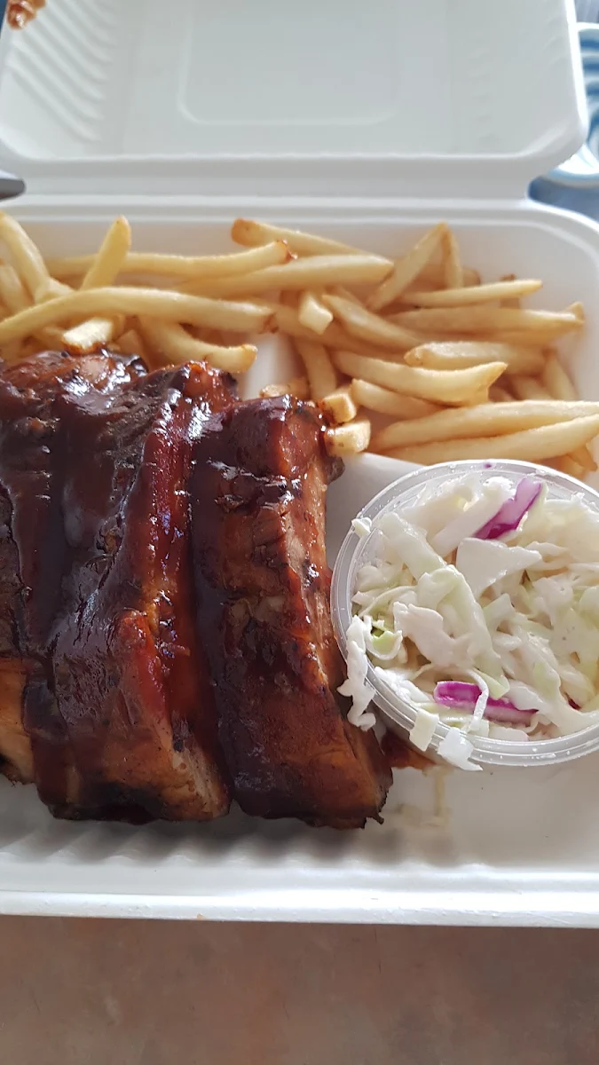 Ribs and Chips, Twelve Boar American BBQ (North Lakes)